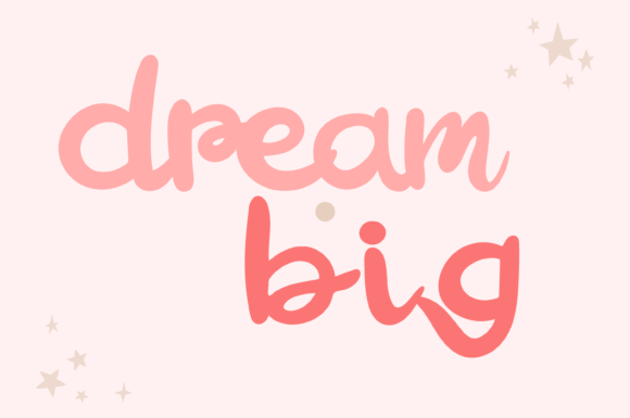 Sweetness Dreamer Font Poster 6