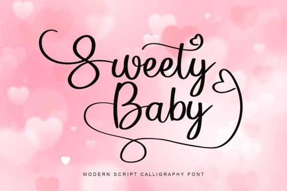 Sweety Baby Font Poster 1