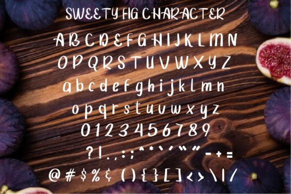 Sweety Fig Font Poster 5