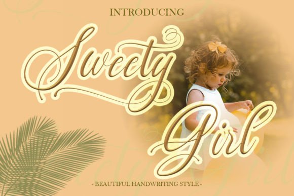 Sweety Girl Font Poster 1