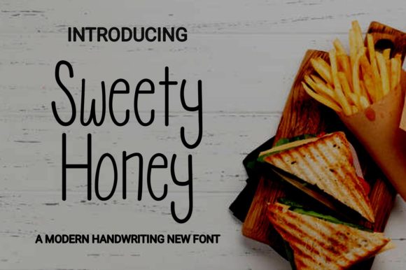 Sweety Honey Font Poster 1