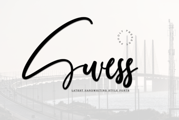 Swess Font Poster 1