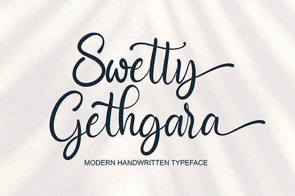 Swetty Gethgara Font Poster 1