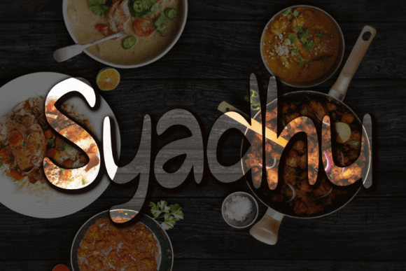 Syadhu Font Poster 4