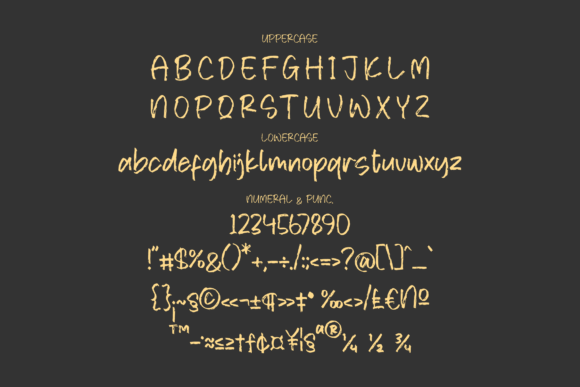 Syberian Font Poster 13