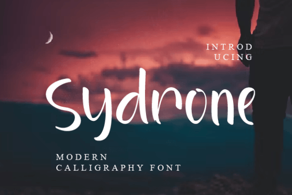Sydrone Font Poster 1