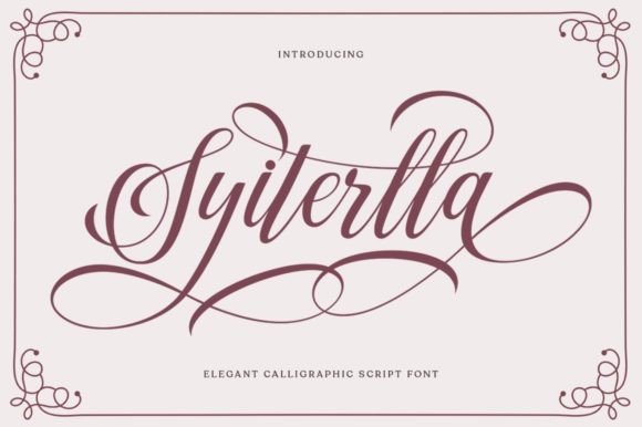 Syiterlla Font