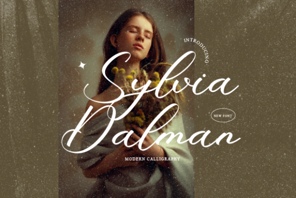 Sylvia Dalman Font Poster 1