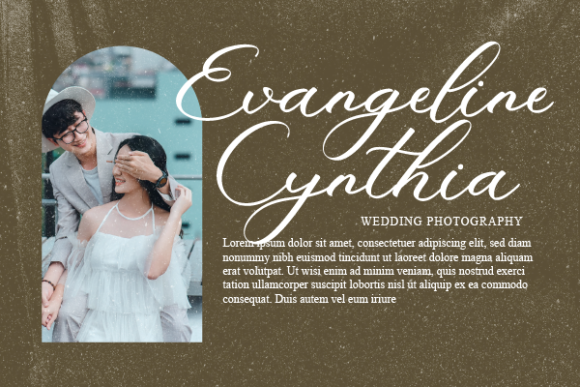 Sylvia Dalman Font Poster 7