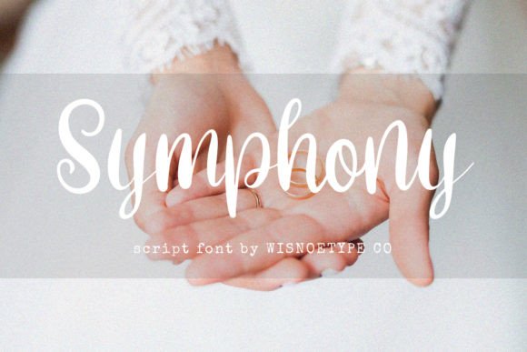 Symphony Font Poster 1