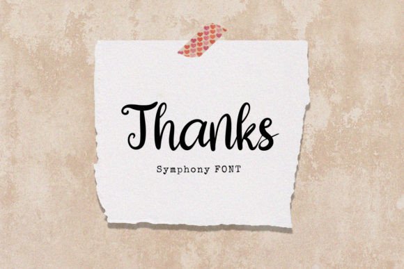 Symphony Font Poster 5