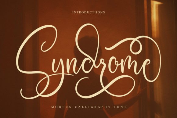 Syndrome Font Poster 1