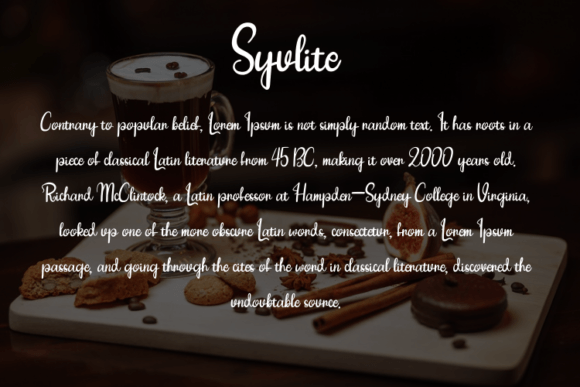 Syulite Font Poster 4
