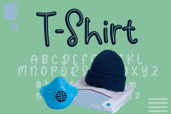 T-shirt Font