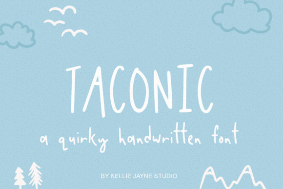 Taconic Font Poster 1