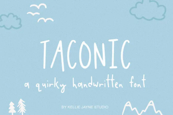 Taconic Font Taconic Font Poster 1