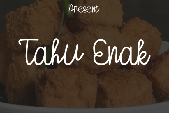 Tahu Enak Font