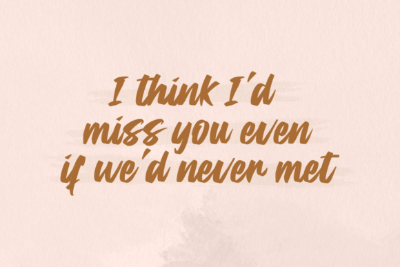 Take Back Font Poster 3