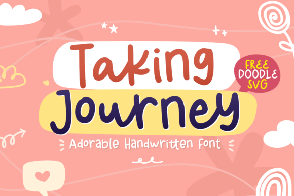 Taking Journey Font Poster 1