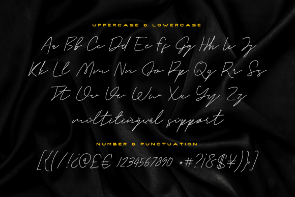 Talented Font Poster 9