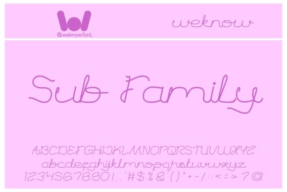 Talking to You Font Poster 4