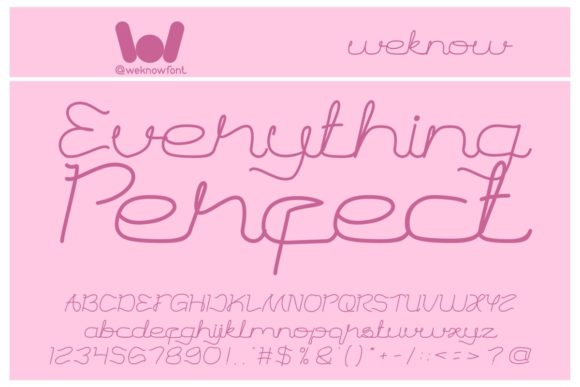 Talking to You Font Poster 5
