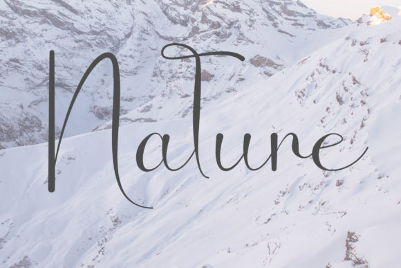 Tall Girl Font Poster 4
