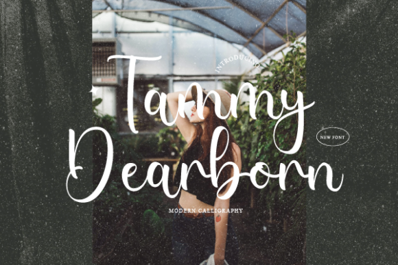 Tammy Dearborn Font Poster 1