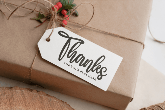 Tangeline Font Poster 4