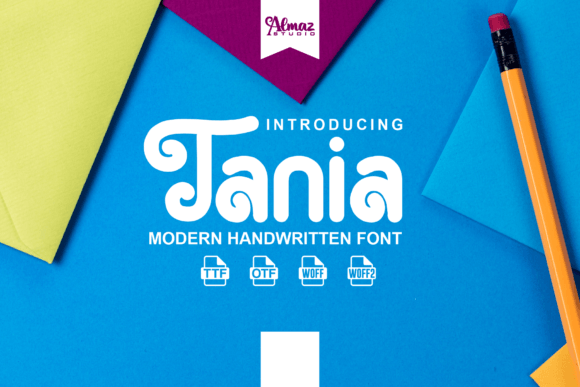 Tania Font Poster 1