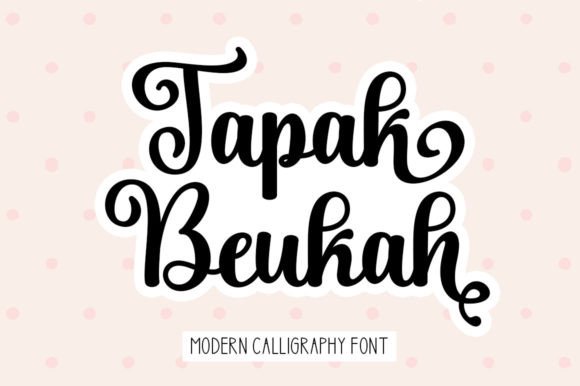 Tapak Beukah Font