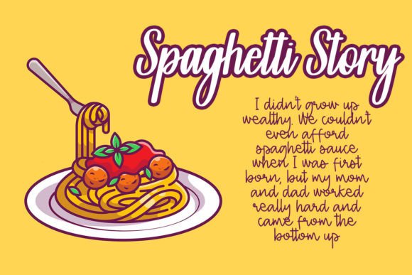 Tasty Tempeh Font Poster 6