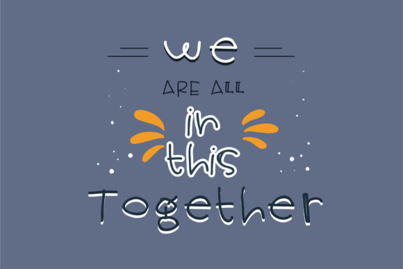 Tattle Tale Font Poster 2