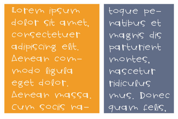 Tattle Tale Font Poster 4