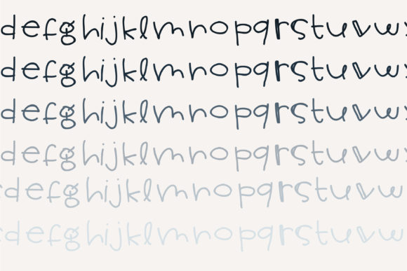 Tattle Tale Font Poster 5