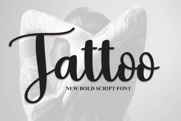 Tattoo Font Poster 1