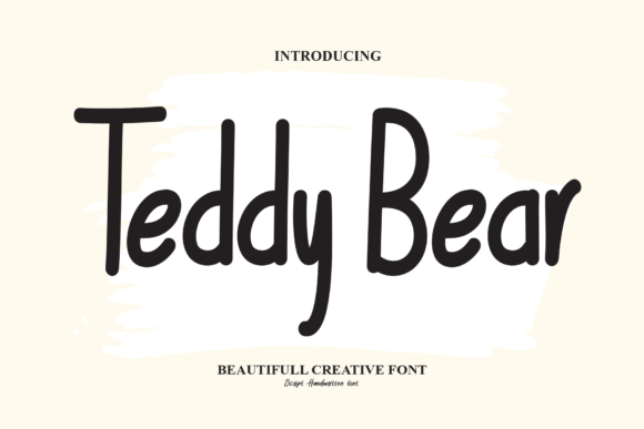 Teddy Bear Font