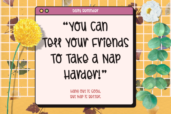 Teen Days Font Poster 6