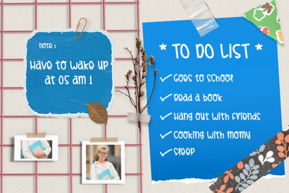 Teen Days Font Poster 9