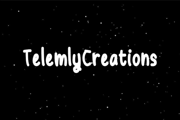 Telemly Creations Font