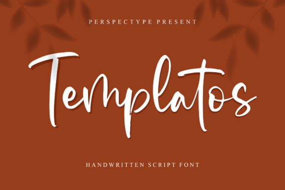 Templatos Font Templatos Font Poster 1