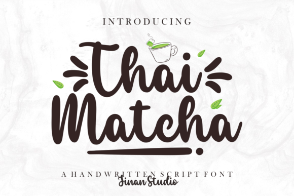 Thai Matcha Font Poster 1
