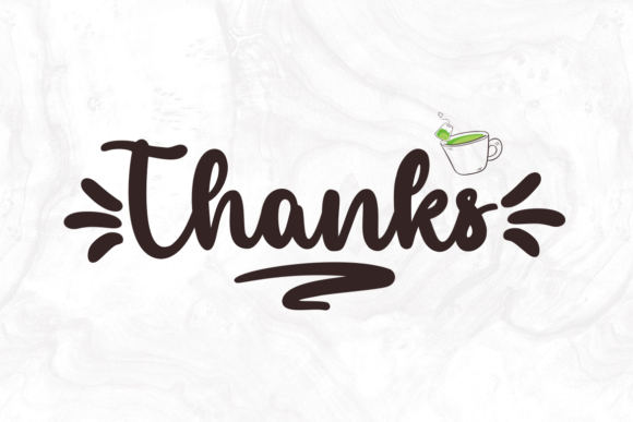 Thai Matcha Font Poster 10