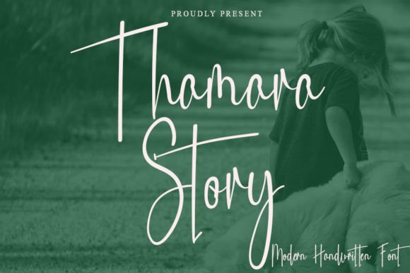 Thamara Story Font Poster 1