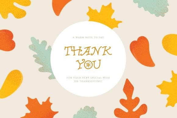 Thankful Grateful Blessed Font Poster 11