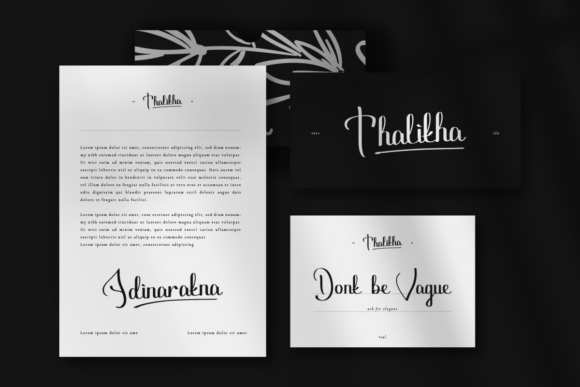 Tharya Font Poster 6