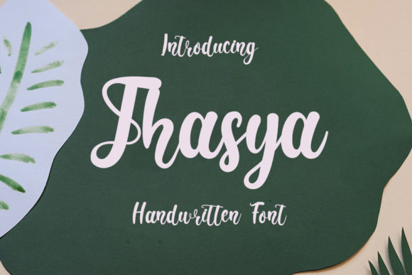 Thasya Font Poster 1