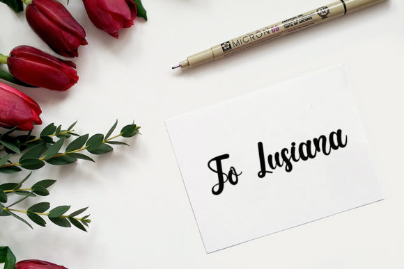Thasya Font Poster 4