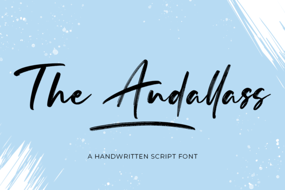 The Andallass Font Poster 1