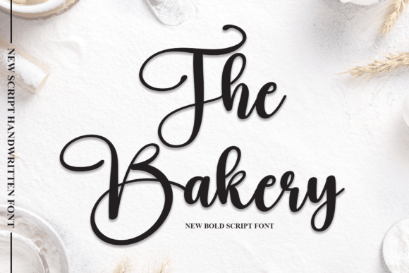 The Bakery Font
